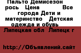 Пальто Демисезон 104 рось › Цена ­ 1 300 - Все города Дети и материнство » Детская одежда и обувь   . Липецкая обл.,Липецк г.